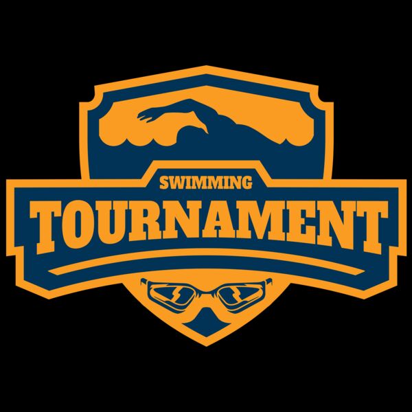 Swimming Tournament logo template 02 Thumbnail