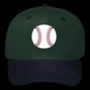 OTTO CAP 6 Panel Mid Profile Baseball Cap Thumbnail