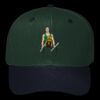 OTTO CAP 6 Panel Mid Profile Baseball Cap Thumbnail