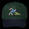 OTTO CAP 6 Panel Mid Profile Baseball Cap Thumbnail