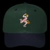 OTTO CAP 6 Panel Mid Profile Baseball Cap Thumbnail