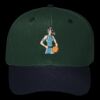 OTTO CAP 6 Panel Mid Profile Baseball Cap Thumbnail