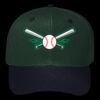 OTTO CAP 6 Panel Mid Profile Baseball Cap Thumbnail