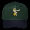 OTTO CAP 6 Panel Mid Profile Baseball Cap Thumbnail