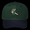 OTTO CAP 6 Panel Mid Profile Baseball Cap Thumbnail