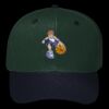 OTTO CAP 6 Panel Mid Profile Baseball Cap Thumbnail