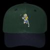 OTTO CAP 6 Panel Mid Profile Baseball Cap Thumbnail