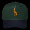 OTTO CAP 6 Panel Mid Profile Baseball Cap Thumbnail