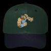 OTTO CAP 6 Panel Mid Profile Baseball Cap Thumbnail