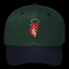 OTTO CAP 6 Panel Mid Profile Baseball Cap Thumbnail