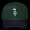 OTTO CAP 6 Panel Mid Profile Baseball Cap Thumbnail