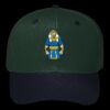 OTTO CAP 6 Panel Mid Profile Baseball Cap Thumbnail