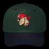 OTTO CAP 6 Panel Mid Profile Baseball Cap Thumbnail