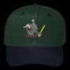 OTTO CAP 6 Panel Mid Profile Baseball Cap Thumbnail