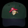 OTTO CAP 6 Panel Mid Profile Baseball Cap Thumbnail