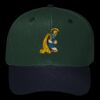 OTTO CAP 6 Panel Mid Profile Baseball Cap Thumbnail