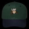 OTTO CAP 6 Panel Mid Profile Baseball Cap Thumbnail