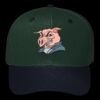 OTTO CAP 6 Panel Mid Profile Baseball Cap Thumbnail