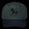 OTTO CAP 6 Panel Mid Profile Baseball Cap Thumbnail