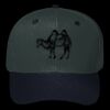 OTTO CAP 6 Panel Mid Profile Baseball Cap Thumbnail