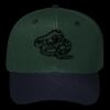 OTTO CAP 6 Panel Mid Profile Baseball Cap Thumbnail