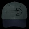 OTTO CAP 6 Panel Mid Profile Baseball Cap Thumbnail