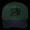 OTTO CAP 6 Panel Mid Profile Baseball Cap Thumbnail