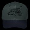 OTTO CAP 6 Panel Mid Profile Baseball Cap Thumbnail