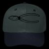 OTTO CAP 6 Panel Mid Profile Baseball Cap Thumbnail