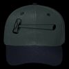 OTTO CAP 6 Panel Mid Profile Baseball Cap Thumbnail