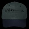 OTTO CAP 6 Panel Mid Profile Baseball Cap Thumbnail
