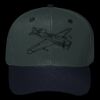 OTTO CAP 6 Panel Mid Profile Baseball Cap Thumbnail