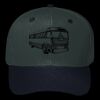 OTTO CAP 6 Panel Mid Profile Baseball Cap Thumbnail