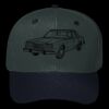 OTTO CAP 6 Panel Mid Profile Baseball Cap Thumbnail