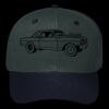 OTTO CAP 6 Panel Mid Profile Baseball Cap Thumbnail