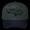 OTTO CAP 6 Panel Mid Profile Baseball Cap Thumbnail
