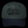 OTTO CAP 6 Panel Mid Profile Baseball Cap Thumbnail