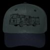 OTTO CAP 6 Panel Mid Profile Baseball Cap Thumbnail