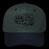 OTTO CAP 6 Panel Mid Profile Baseball Cap Thumbnail