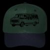 OTTO CAP 6 Panel Mid Profile Baseball Cap Thumbnail