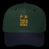 OTTO CAP 6 Panel Mid Profile Baseball Cap Thumbnail