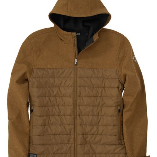 Men's Pinnacle Puffer Body Softshell Hooded Jacket Thumbnail