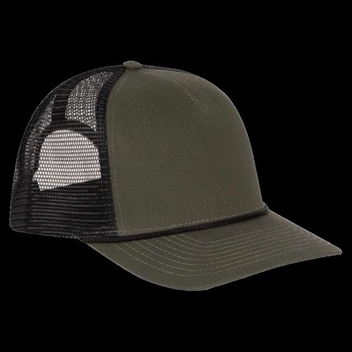 Cotton Retro Rope Trucker Hat Thumbnail