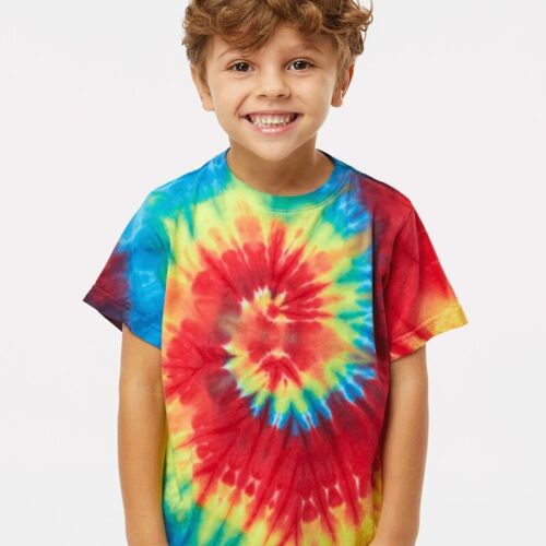 Toddler Spiral Tie-Dyed T-Shirt Thumbnail