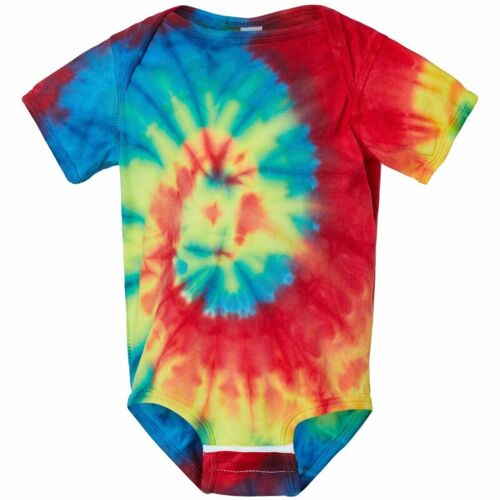 Infant Spiral Tie-Dyed Onesie Thumbnail
