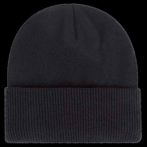 OTTO CAP 12" Classic Knit Beanie w/ Inside Fleece Lining & Rib Knit Cuff Thumbnail