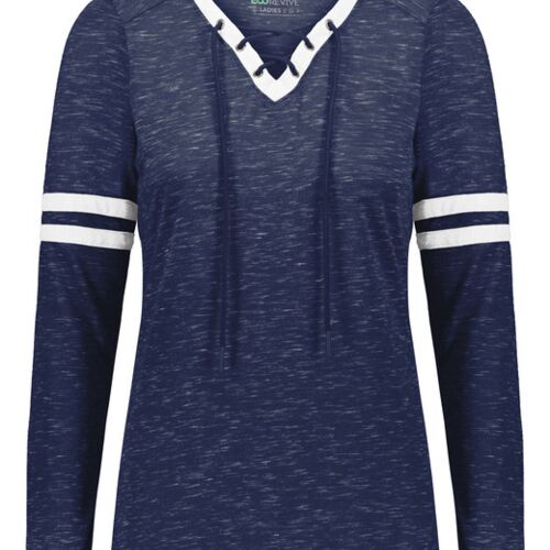 Ladies' Monterey Long-Sleeve V-Neck Thumbnail