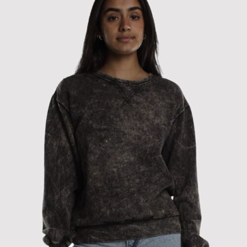 Premium Fleece Mineral Wash Crewneck Sweatshirt Thumbnail