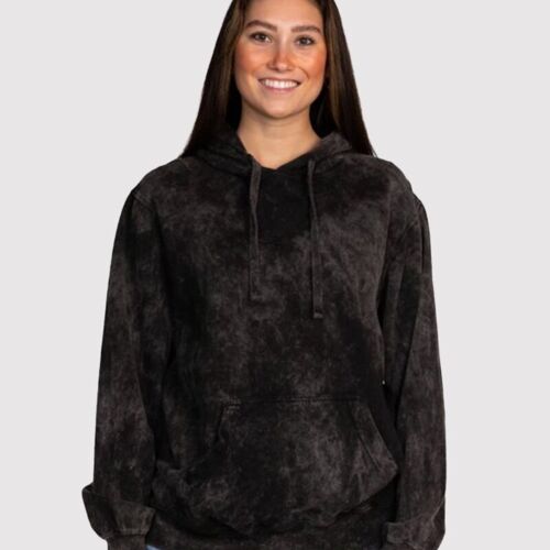 Premium Fleece Mineral Wash Hooded Sweatshirt Thumbnail