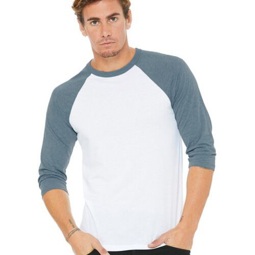 Unisex Three-Quarter Sleeve Baseball T-Shirt Thumbnail